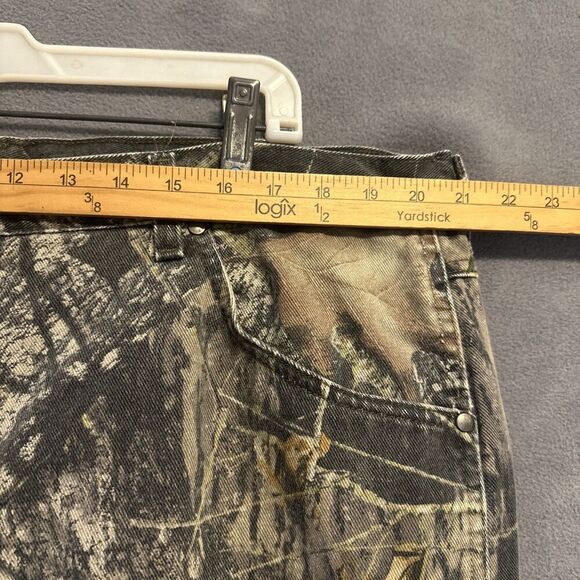 Wrangler Pro Gear Camo Pants Fleece Lined Mens 42x32 Hunting Mossy Oak Break Up - Picture 6 of 12